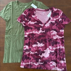 NWT GAP pair of tees!